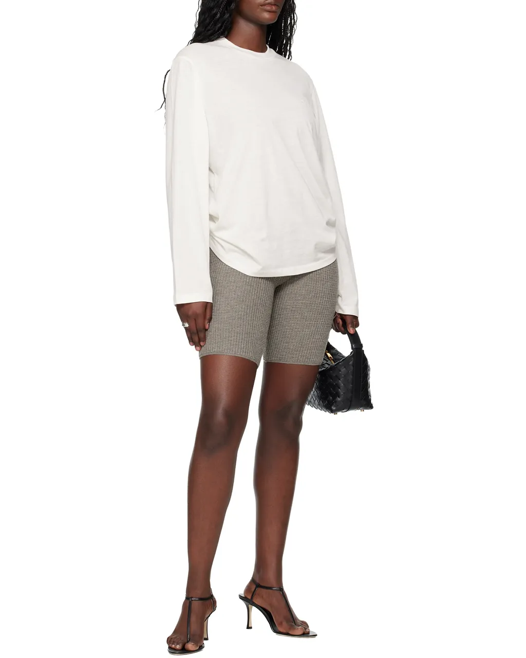 Fear Of God Essentials Logo Patch Ribbed Shorts