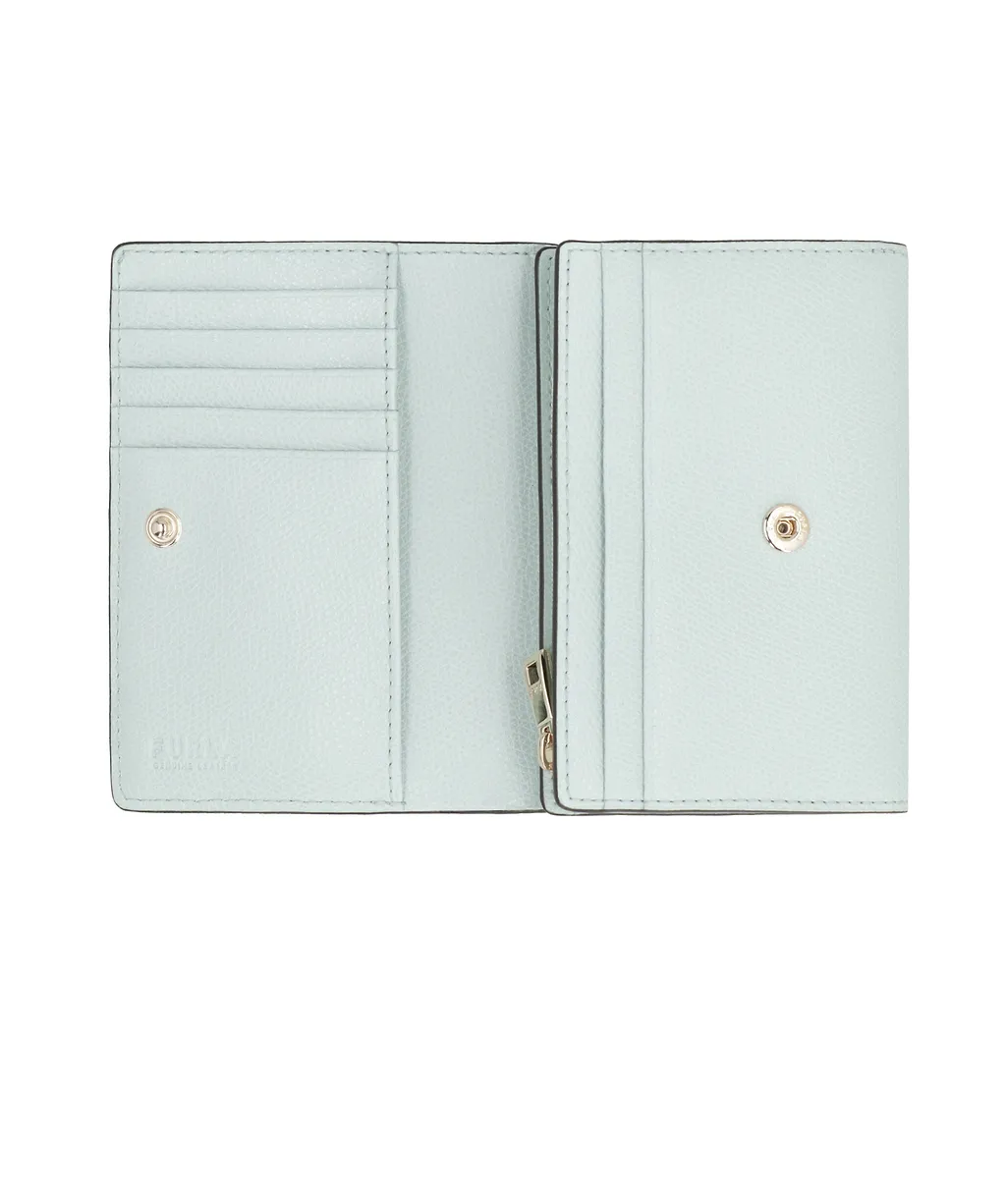 Furla Logo Plaque Snapped Wallet