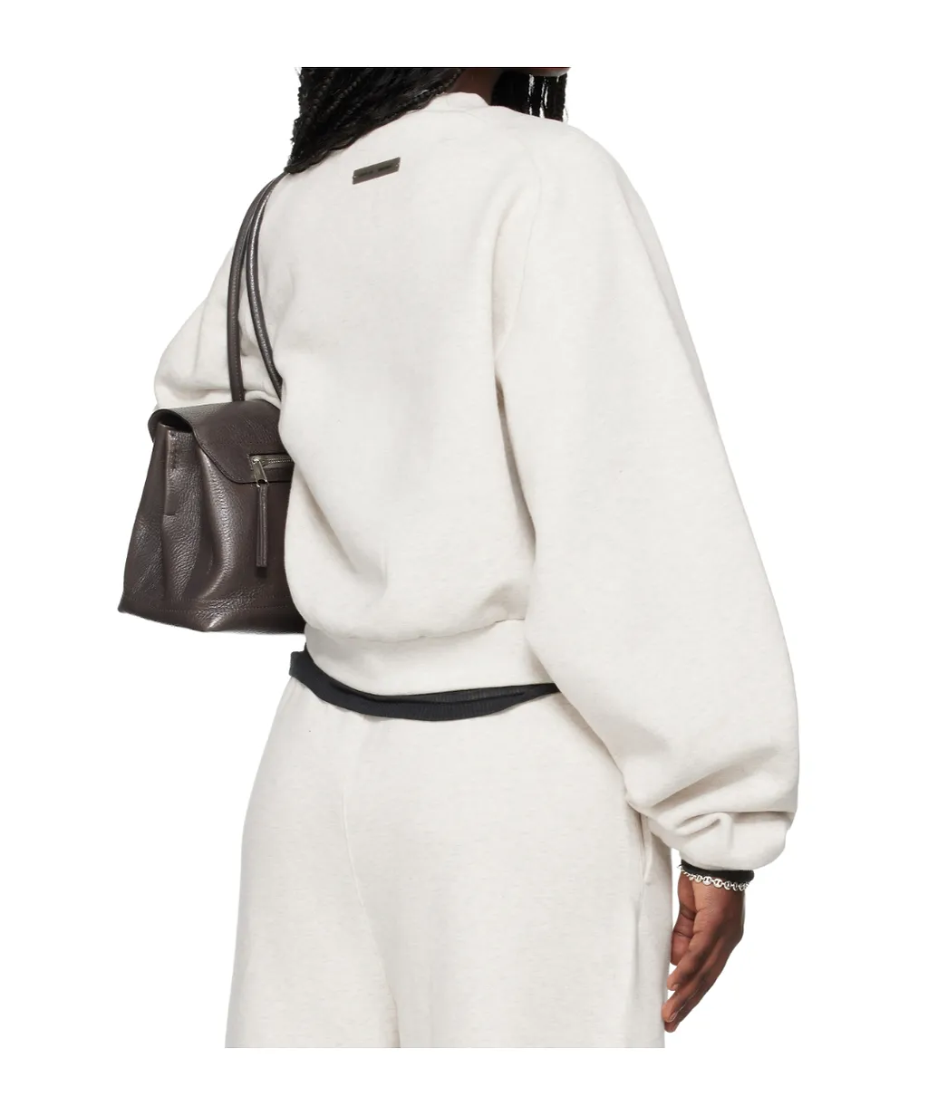 Fear Of God Essentials Long-Sleeved Cropped Sweatshirt
