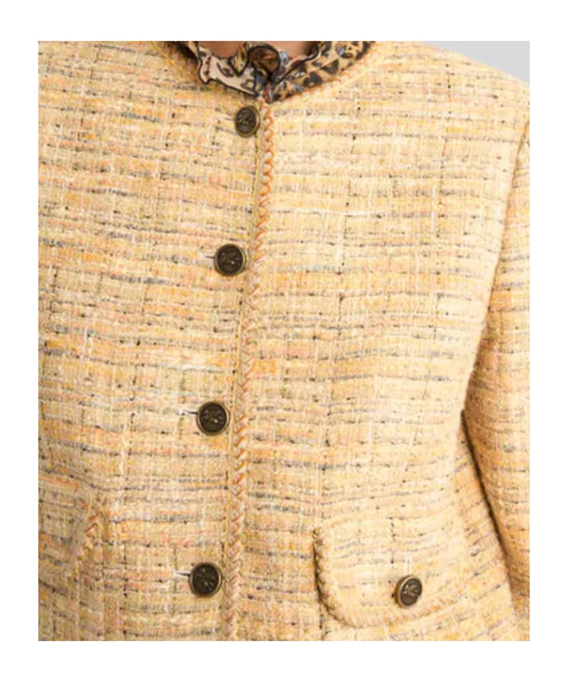Etro Crewneck Cropped Jacket