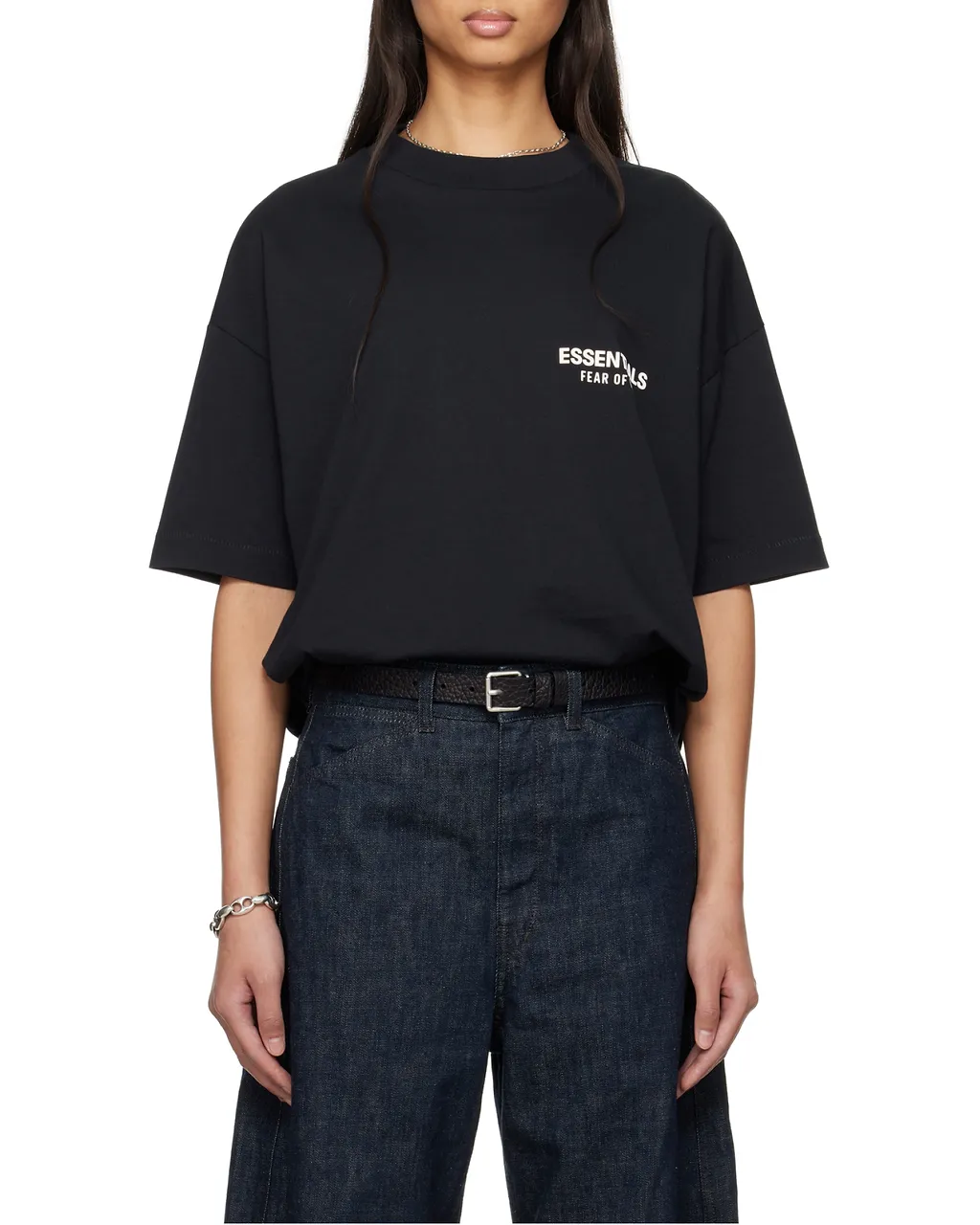 Fear Of God Essentials Logo-Printed Crewneck T-Shirt