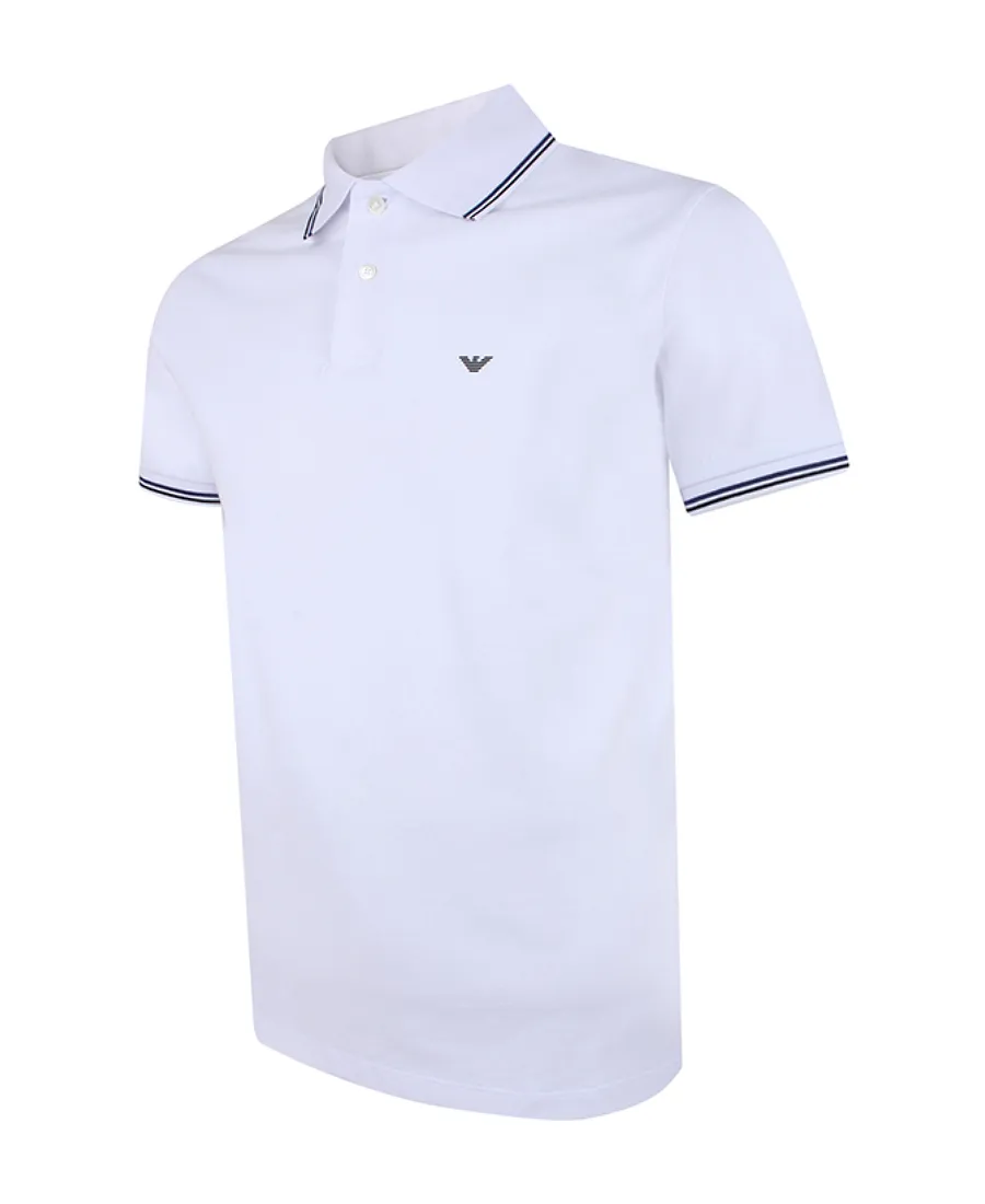 Logo Lapel Polo Shirt