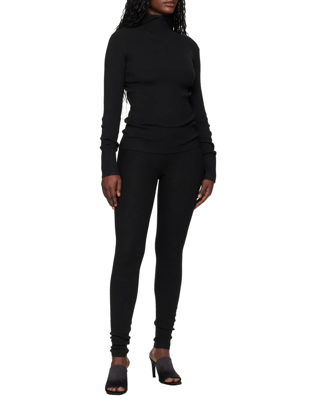 Fear Of God Essentials Skinny Cut Waffle Knit Leggings