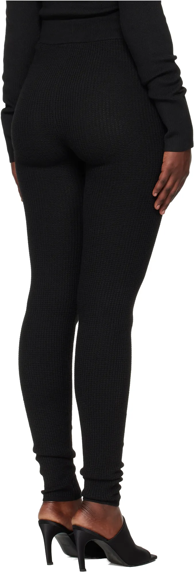 Fear Of God Essentials Skinny Cut Waffle Knit Leggings