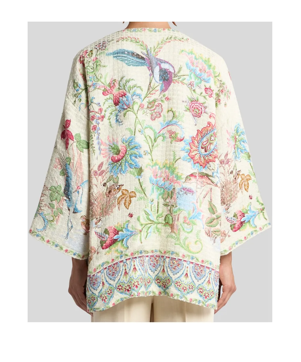 Etro Flora Basketweave Kesa