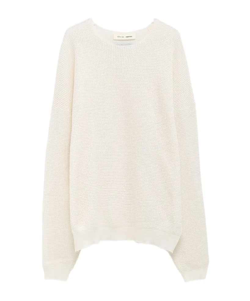Fear Of God Essentials Waffle Crewneck Sweater