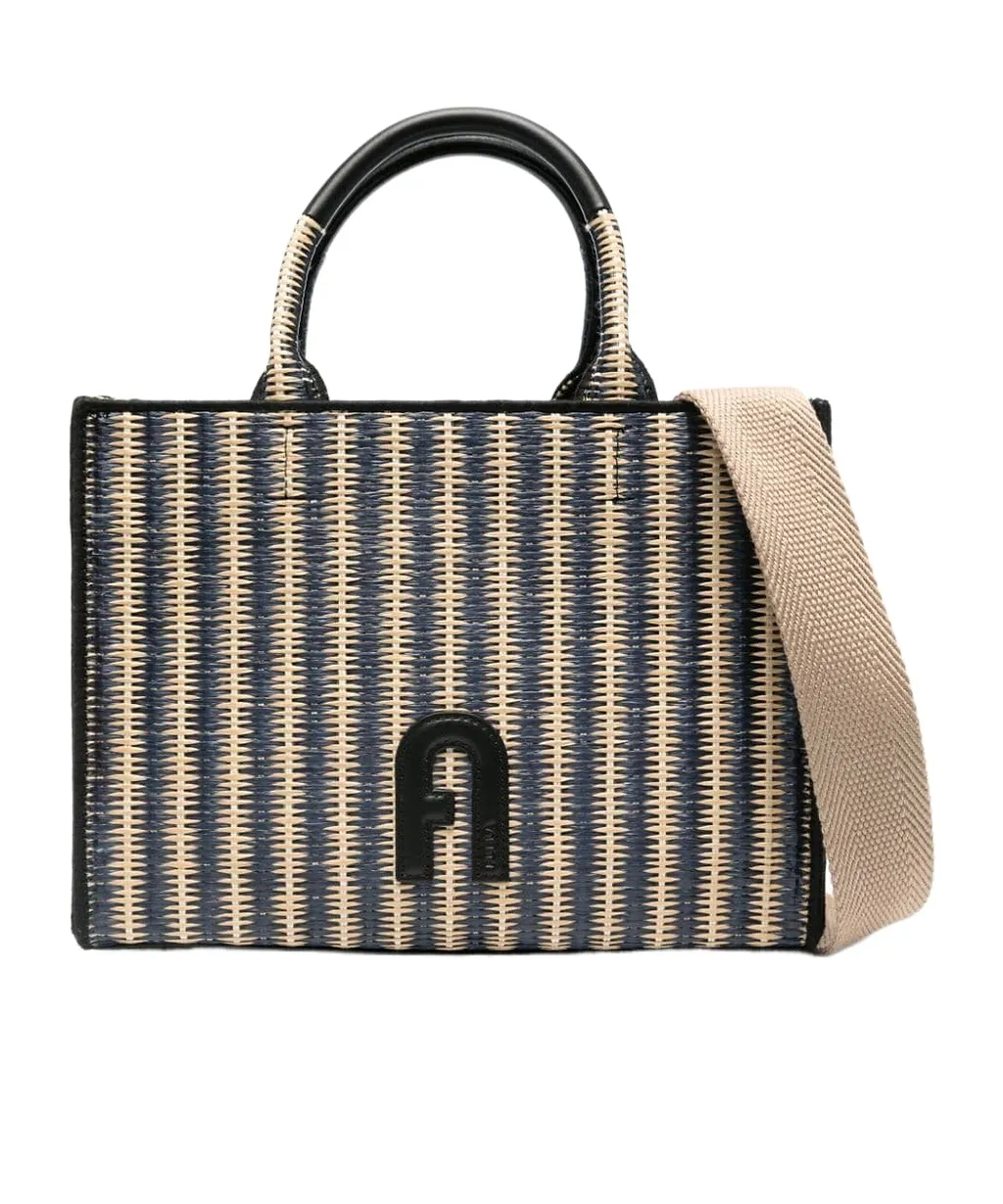 Furla Opportunity Logo Patch Small Shopper Bag
