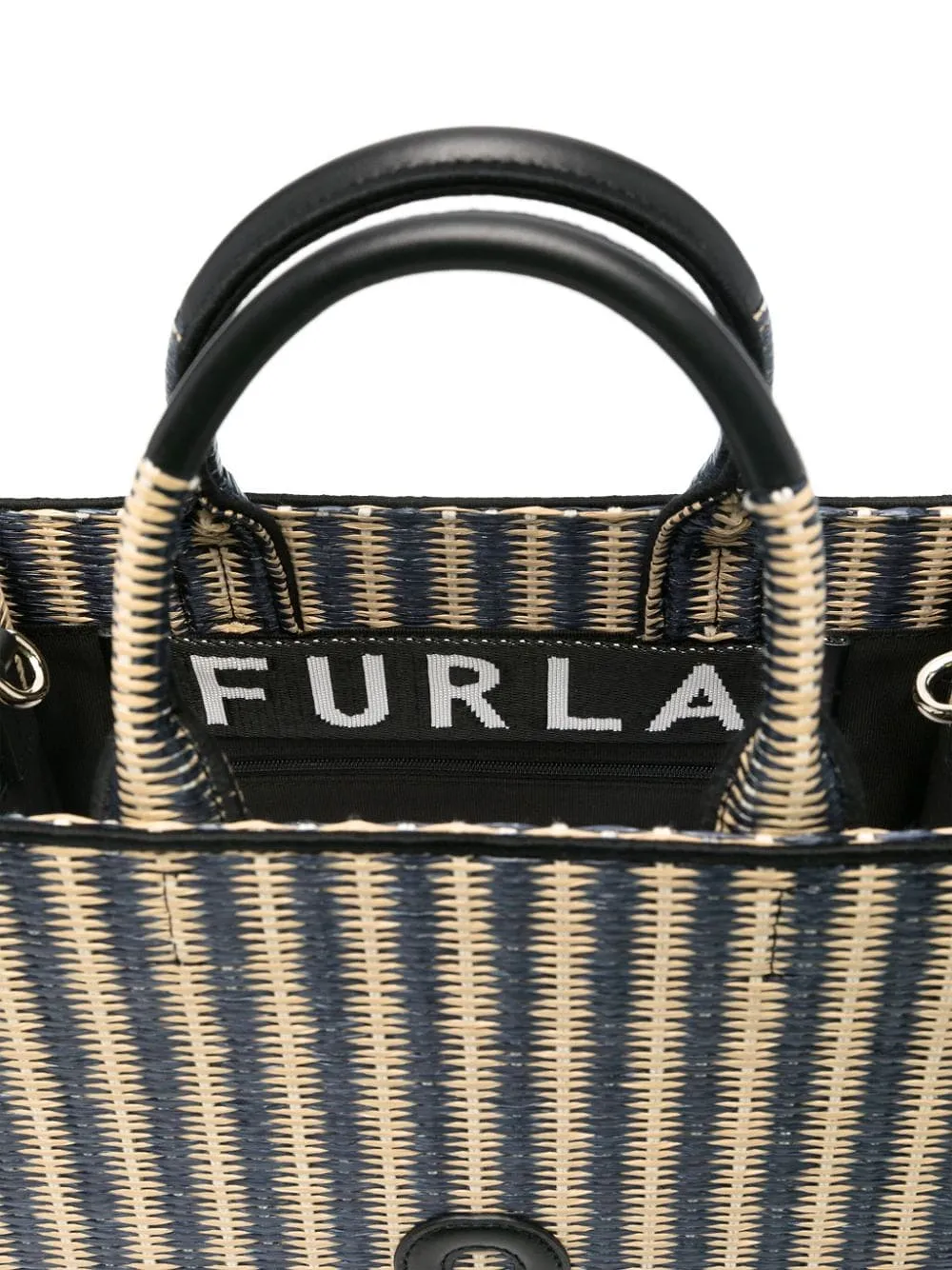 Furla Opportunity Logo Patch Small Shopper Bag