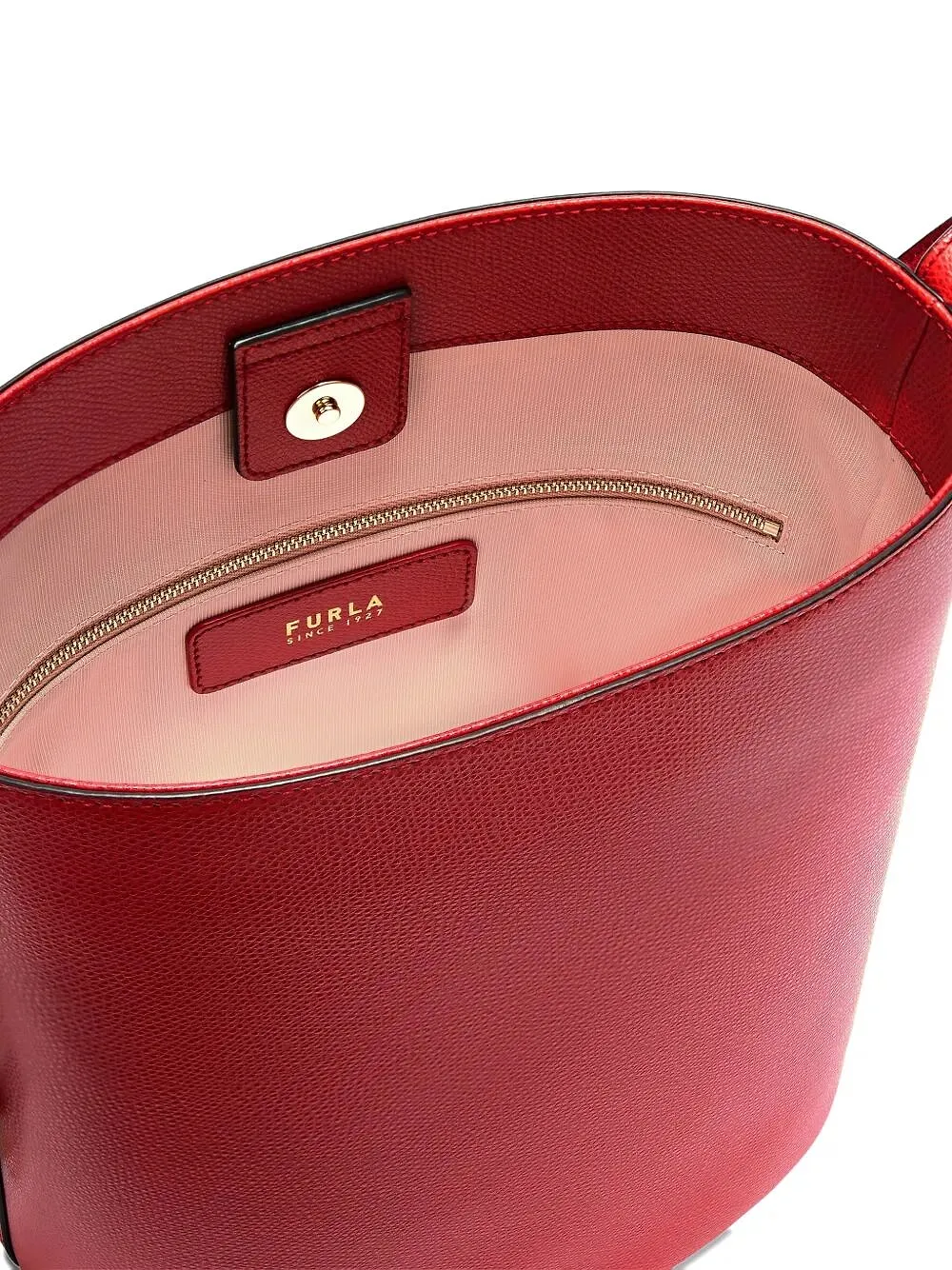 Furla Roxie S Logo Detail Bucket Bag
