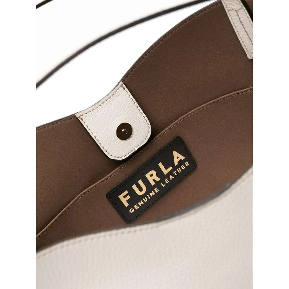 Furla Primula Logo Plaque Tote Bag