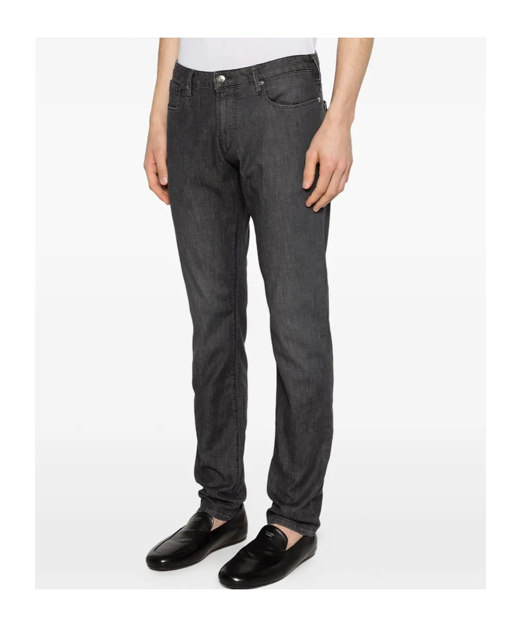 Logo-Plaque Jeans