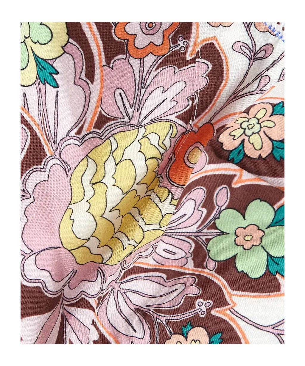 Etro Floral-Printed Sleeveless Cropped Top