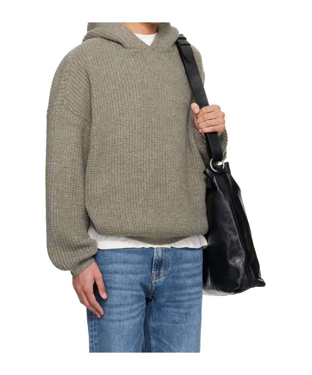 Ribbed Hoodie