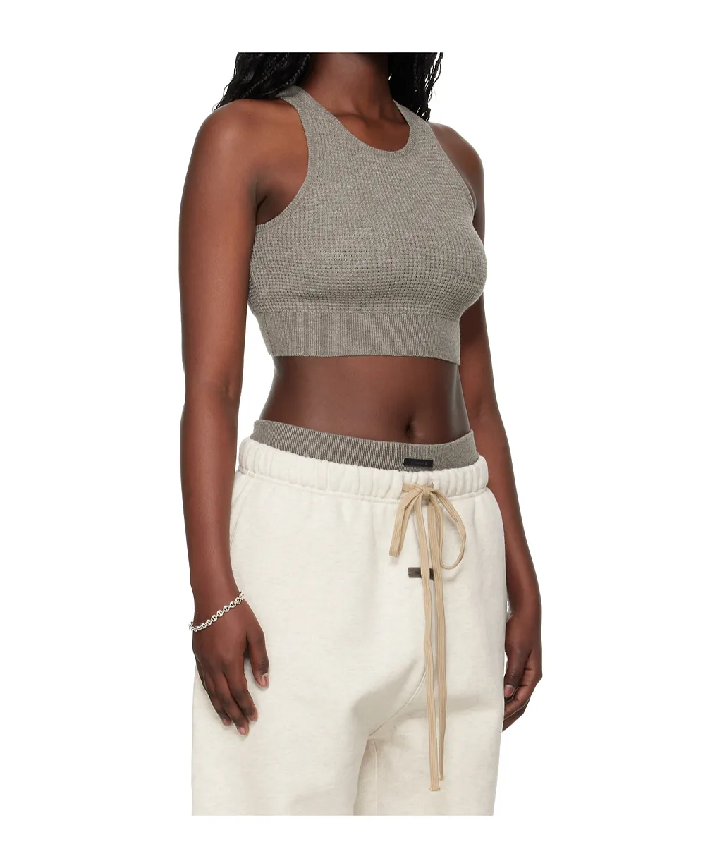 Waffle-Knit Top