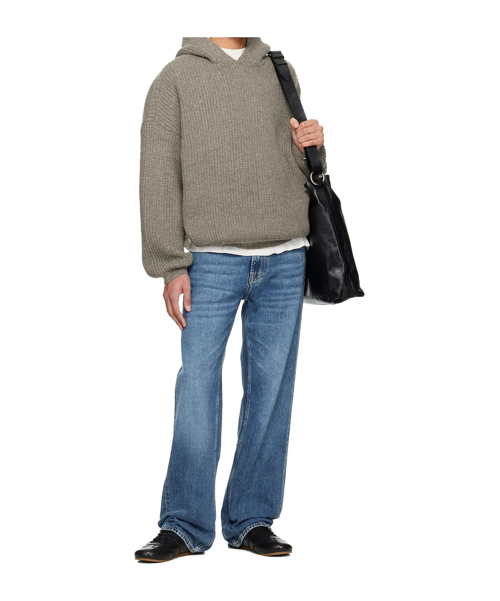 Ribbed Hoodie