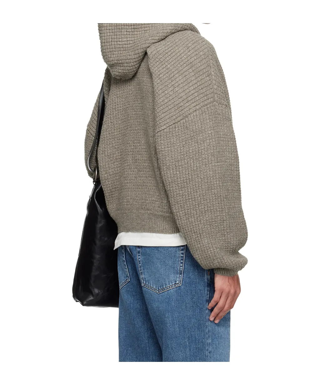 Ribbed Hoodie