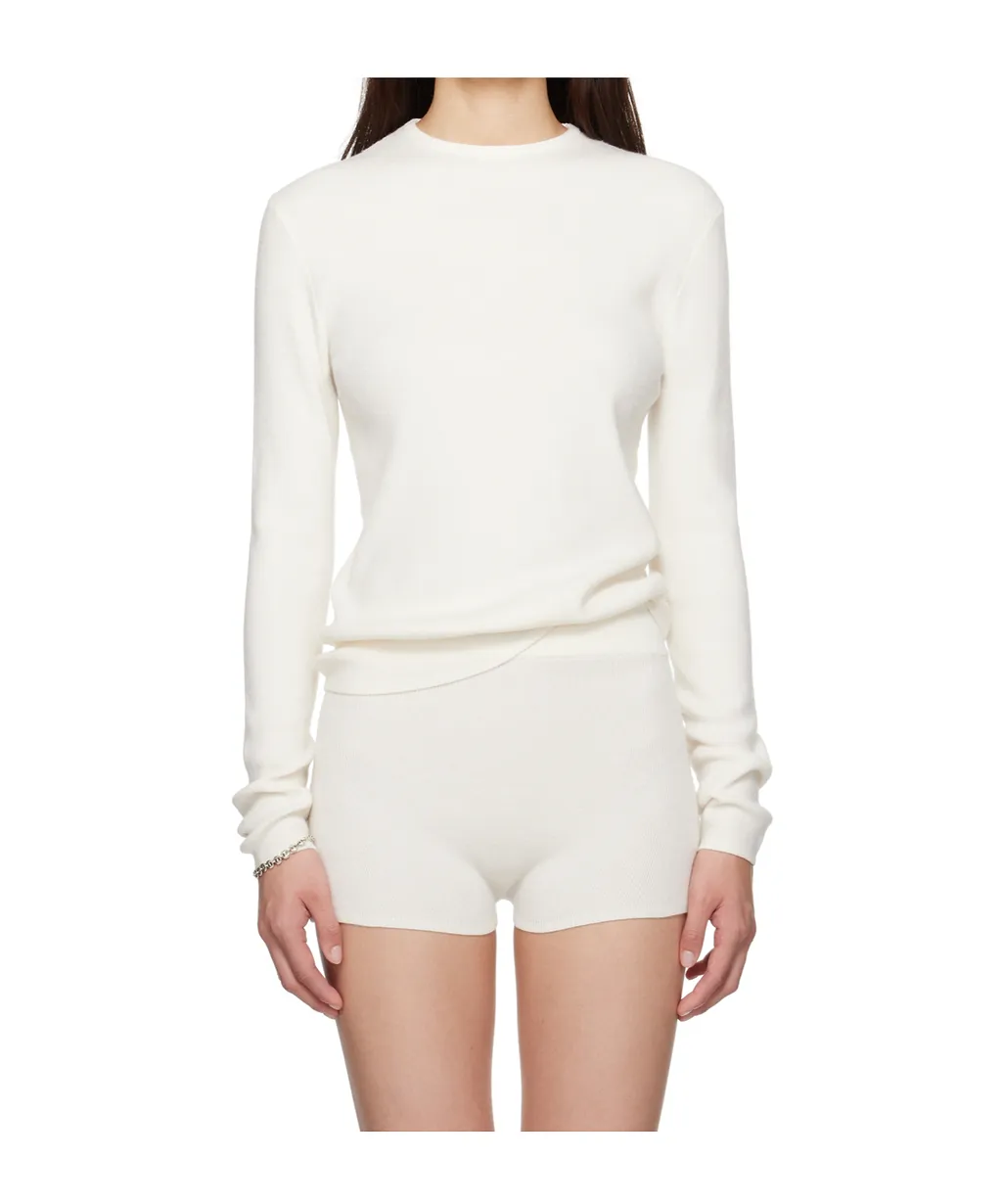 Fear Of God Essentials Logo Plaque Knitted Jumper