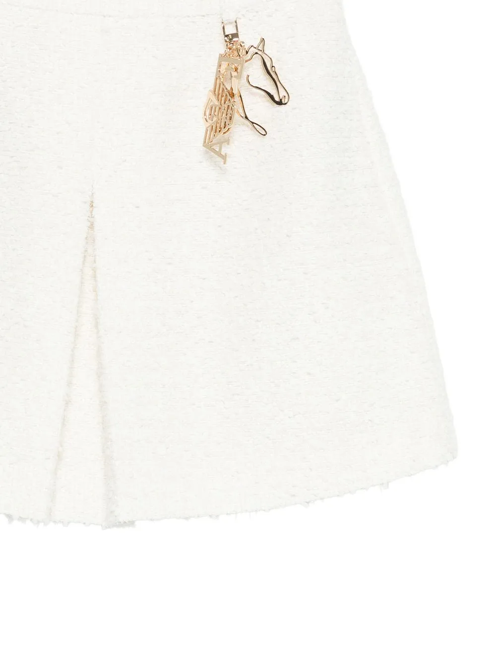 Logo-Plaque Mini Skirt