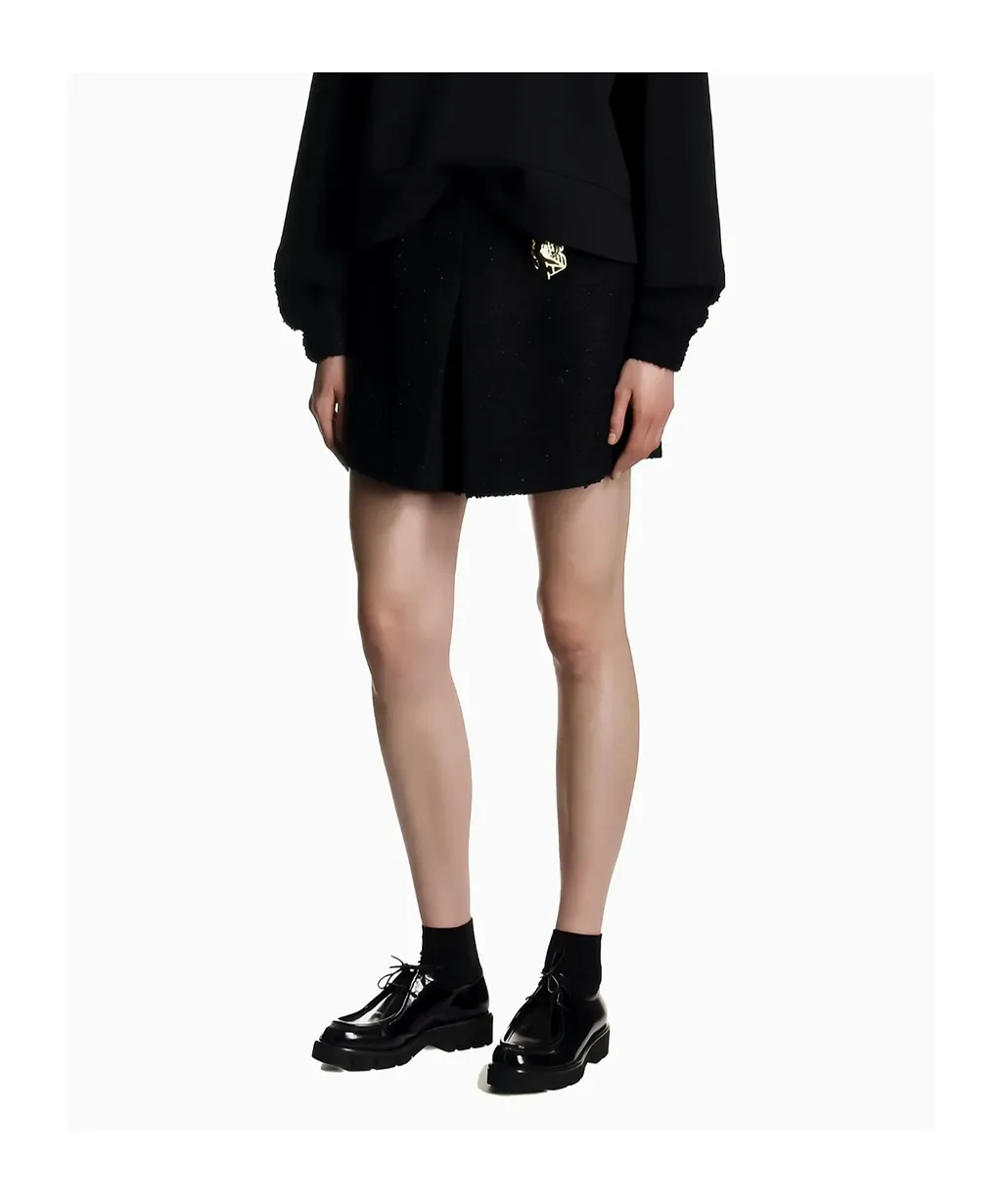 Logo-Plaque Mini Skirt