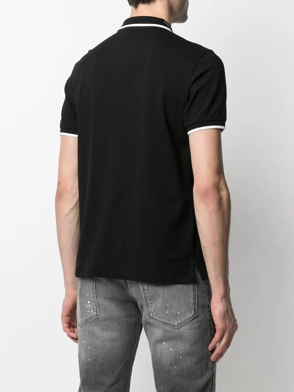 Logo-Print Cotton Polo Shirt