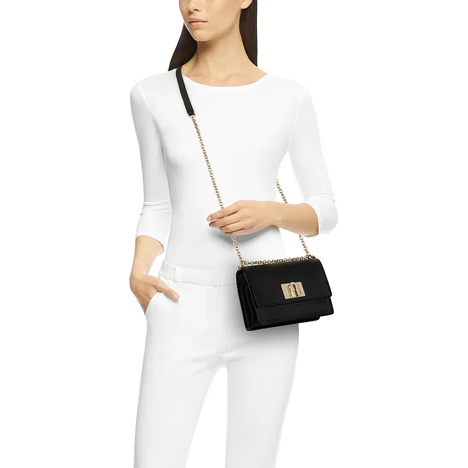 Logo Flip Shoulder Bag