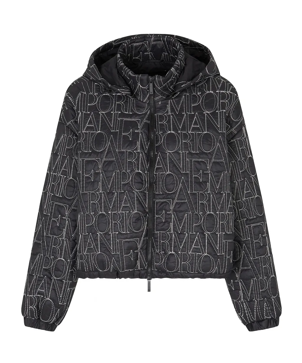 Logo-Quilting Puffer Jacket