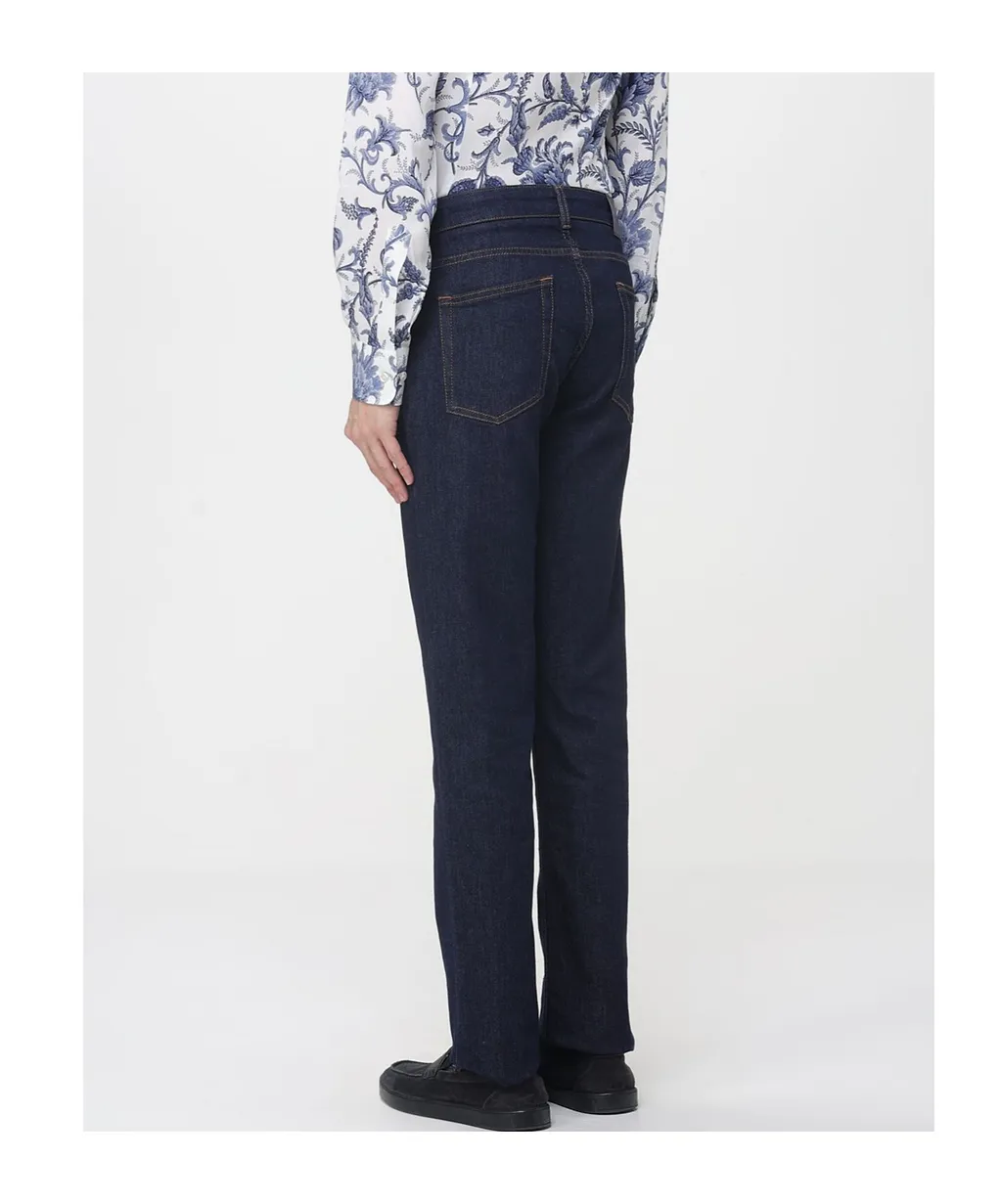 Etro Mid-Rise Slim-Fit Jeans