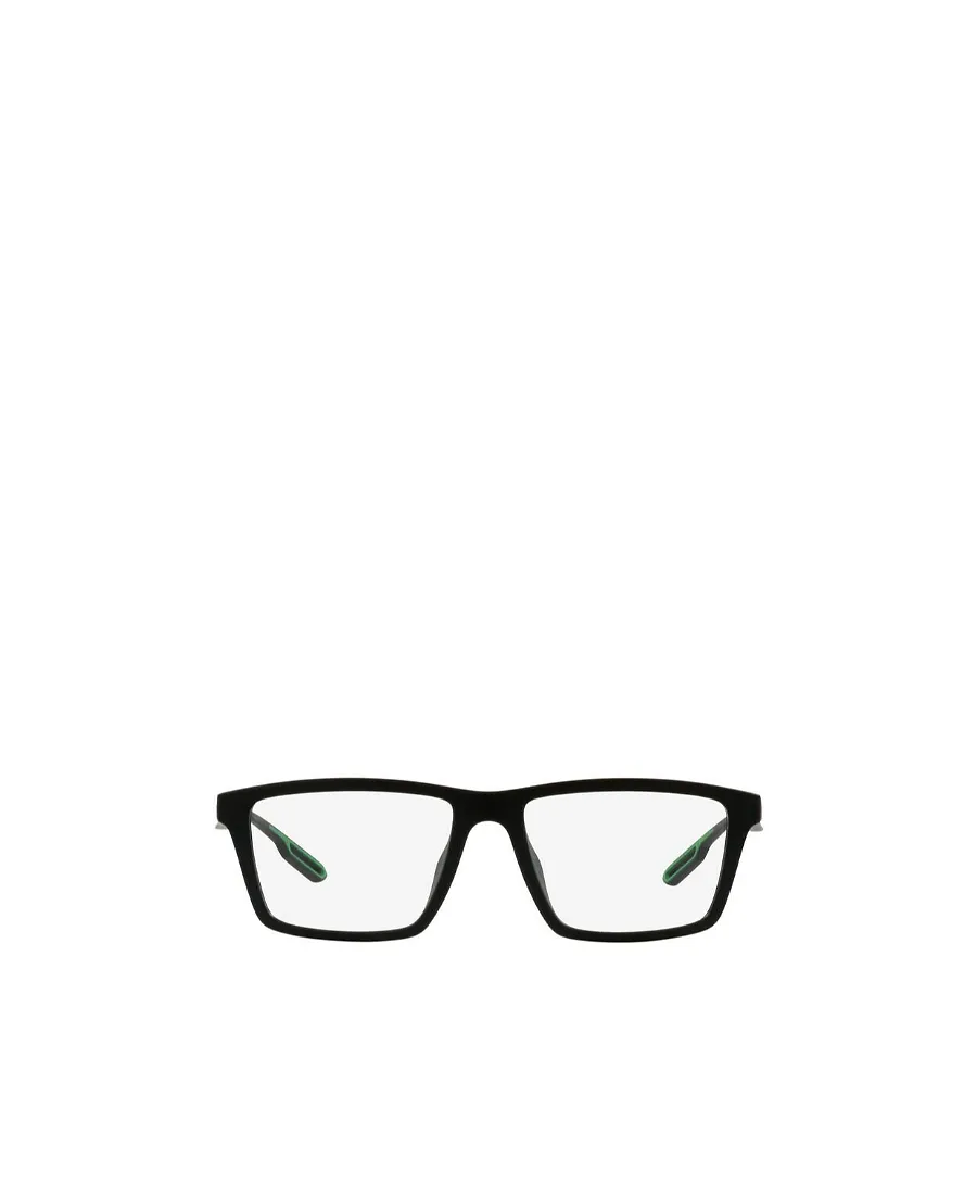 Emporio Armani Rectangle-Frame Clip-On Glasses