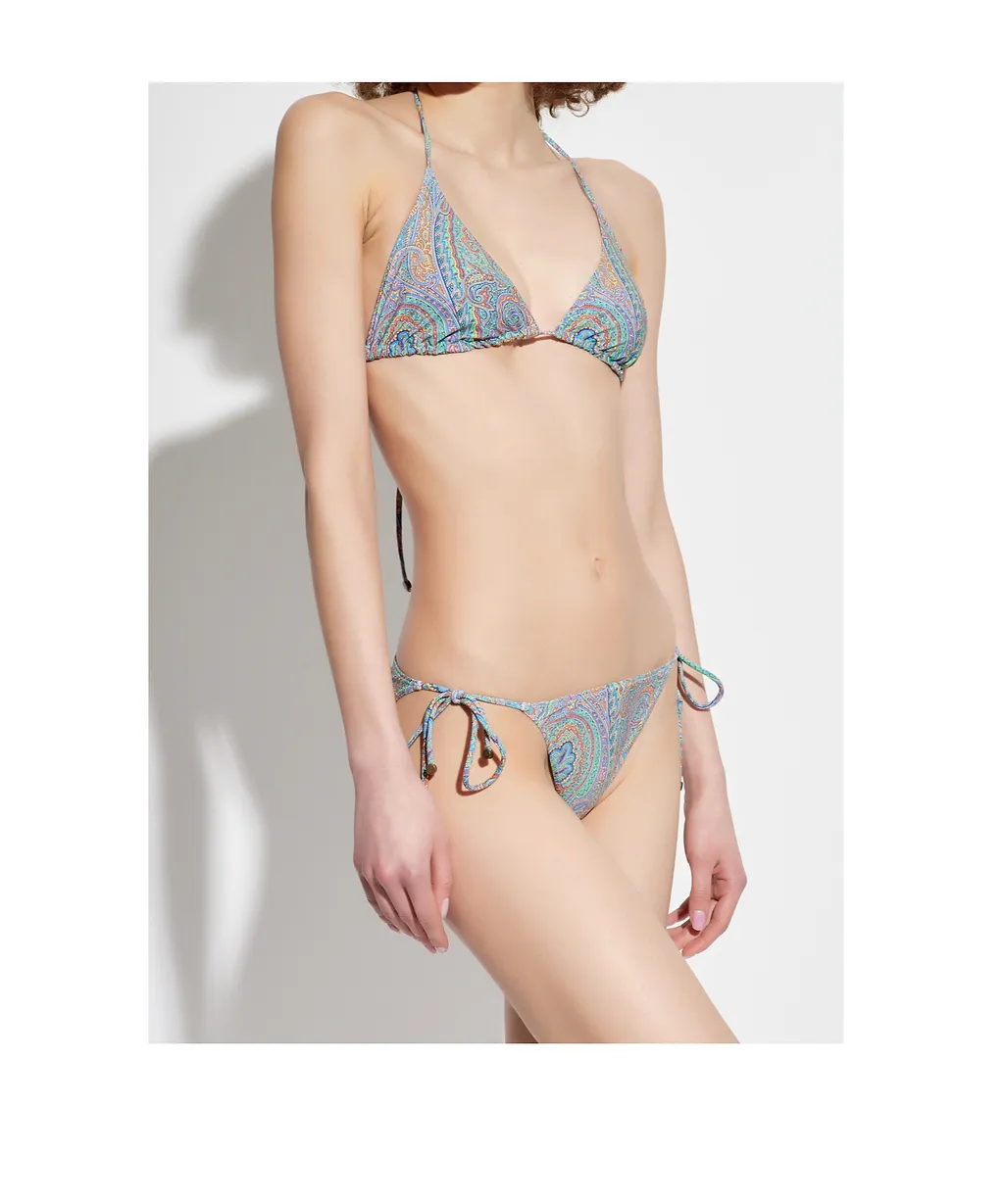 Etro Paisley Printed Bikini Set