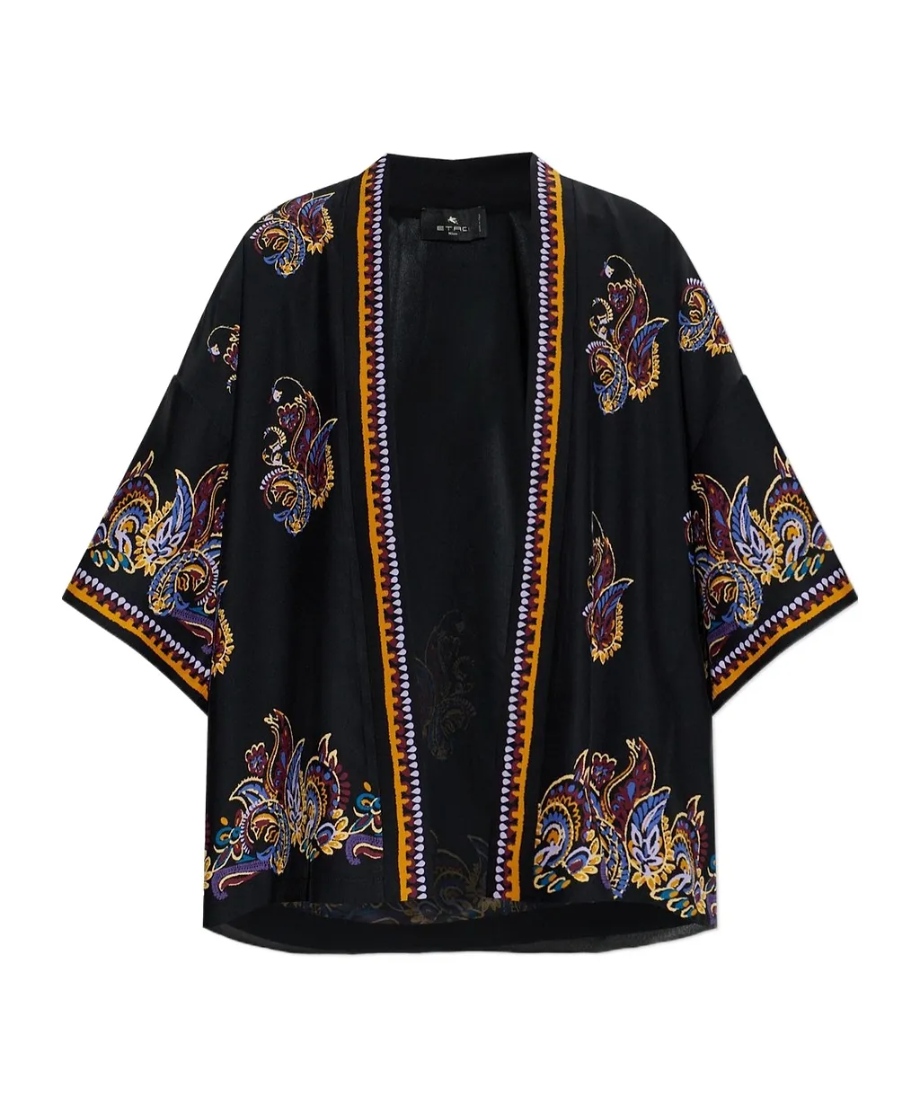 Etro Paisley Printed Kimono