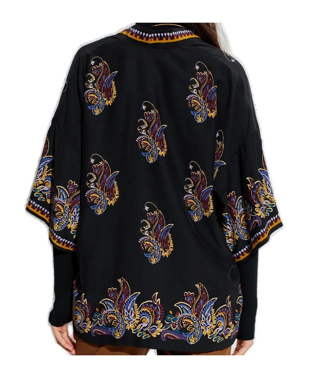 Etro Paisley Printed Kimono
