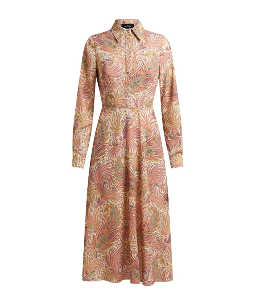 Etro Paisley Printed Midi Dress