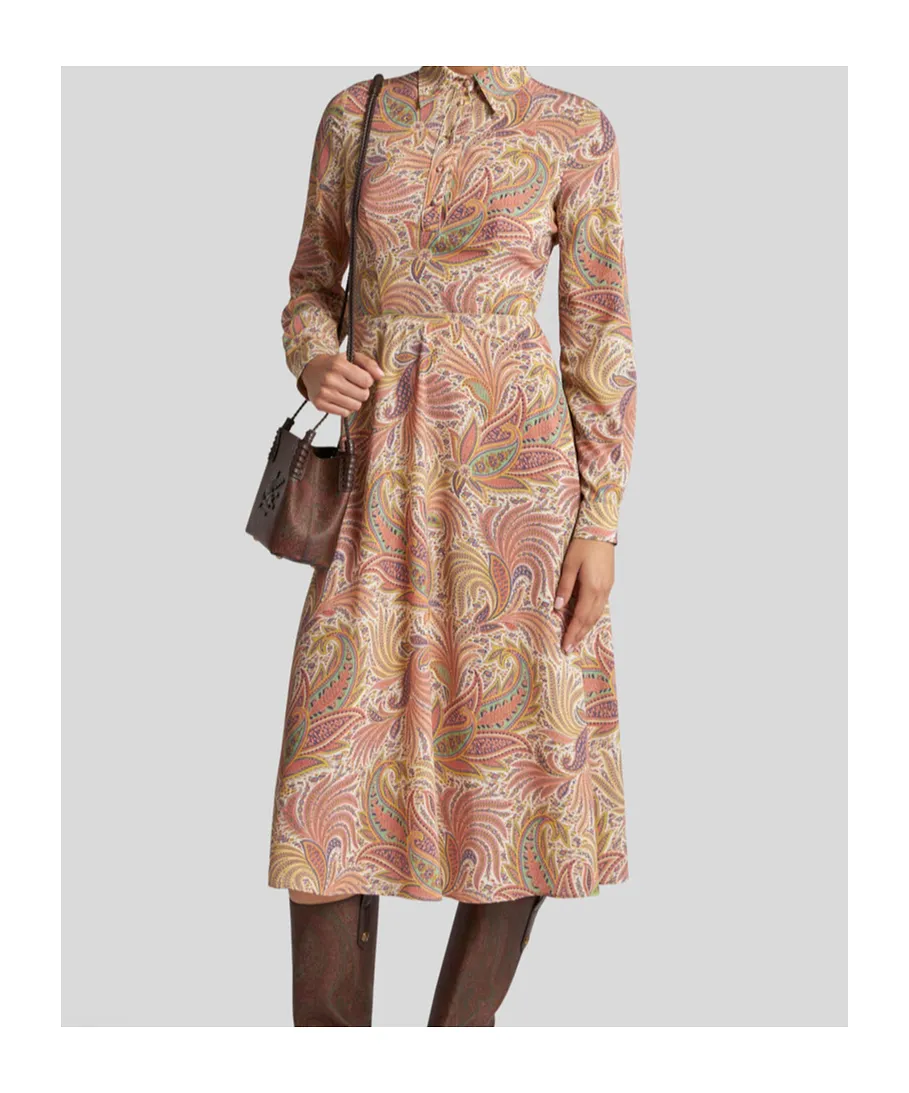 Etro Paisley Printed Midi Dress