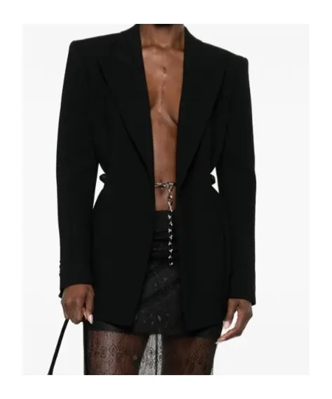 Long-Sleeved Suit Jacket