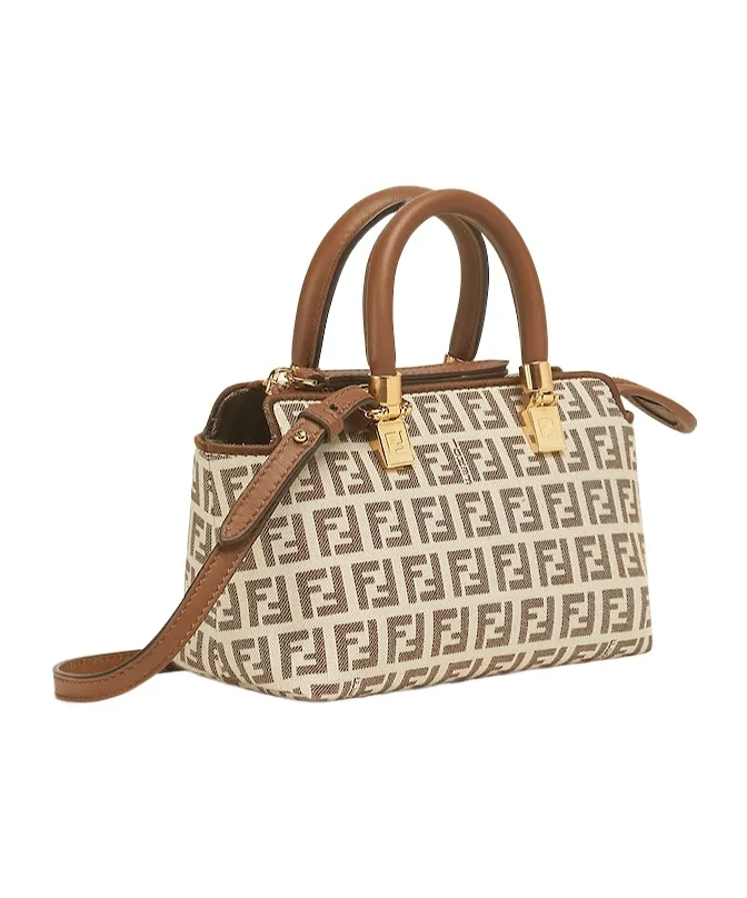 Fendi By The Way Ff Monogram Mini Tote Bag