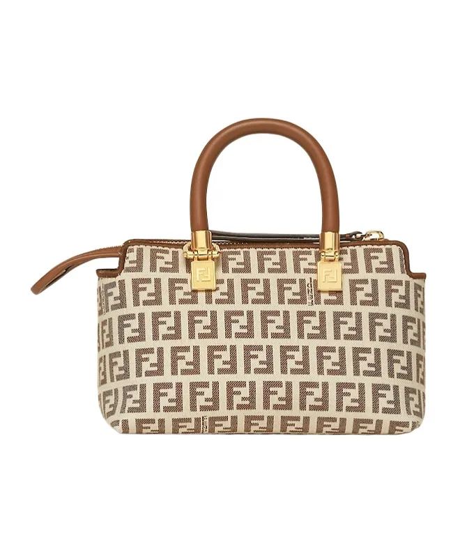 Fendi By The Way Ff Monogram Mini Tote Bag
