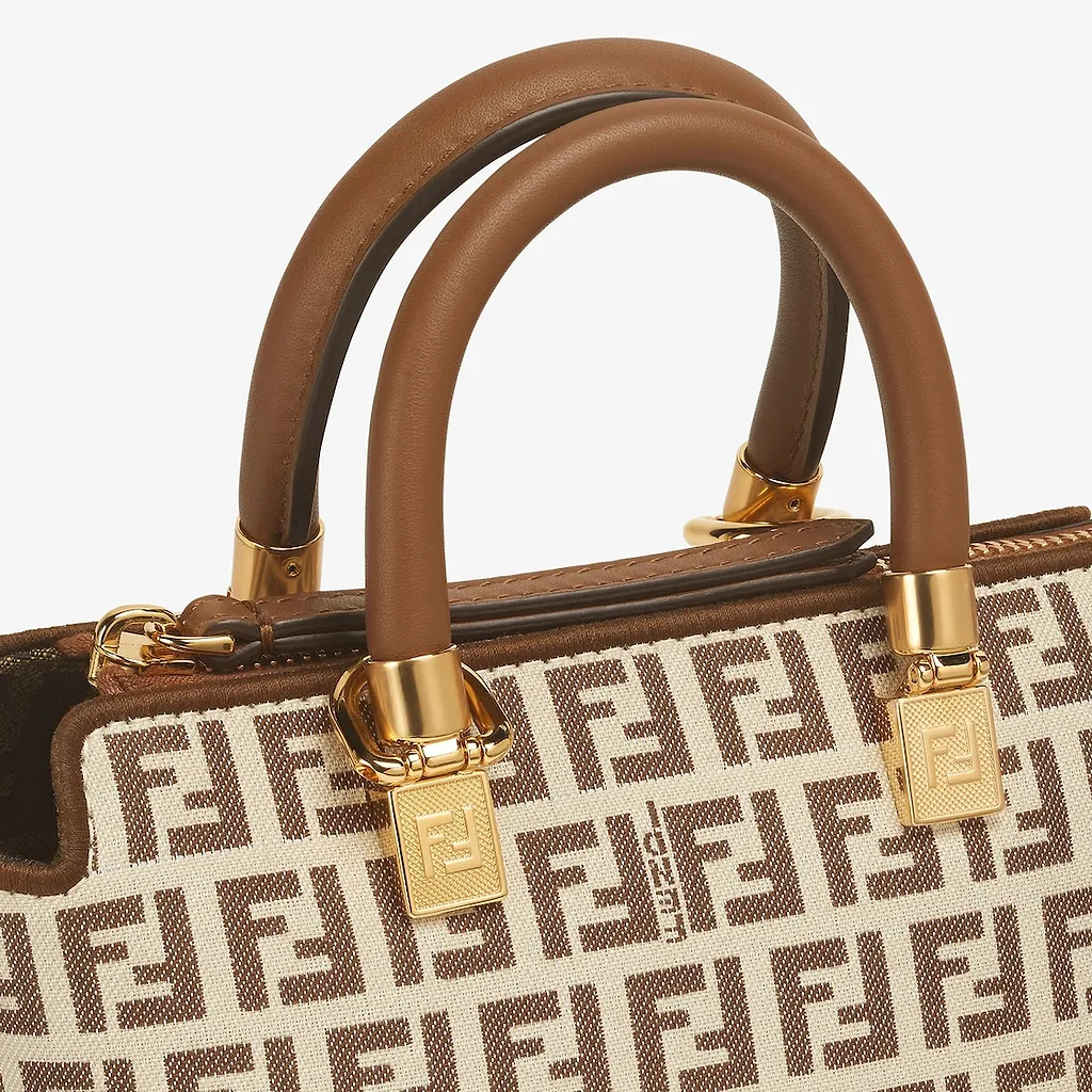 Fendi By The Way Ff Monogram Mini Tote Bag