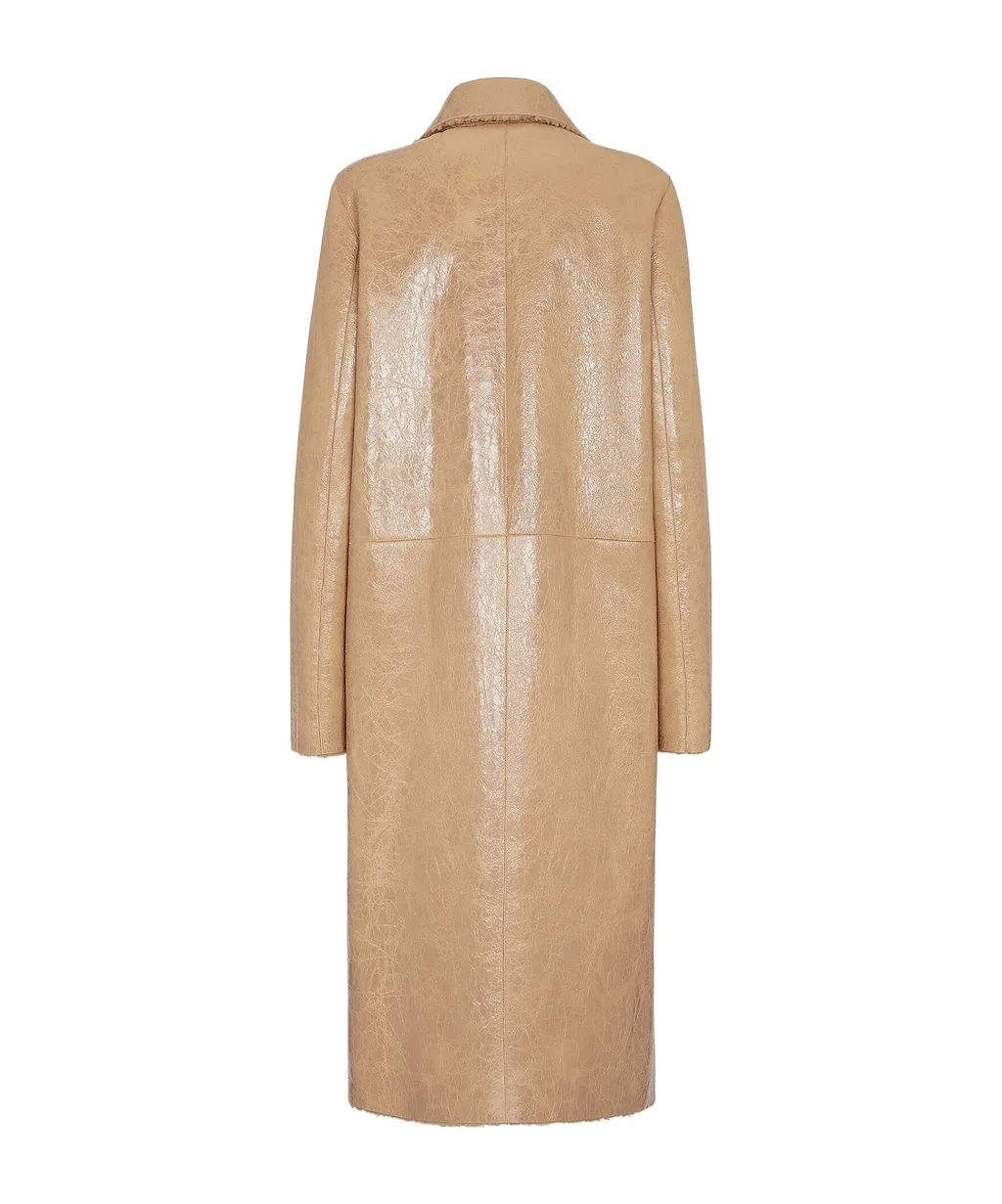 Fendi Collared Long Coat