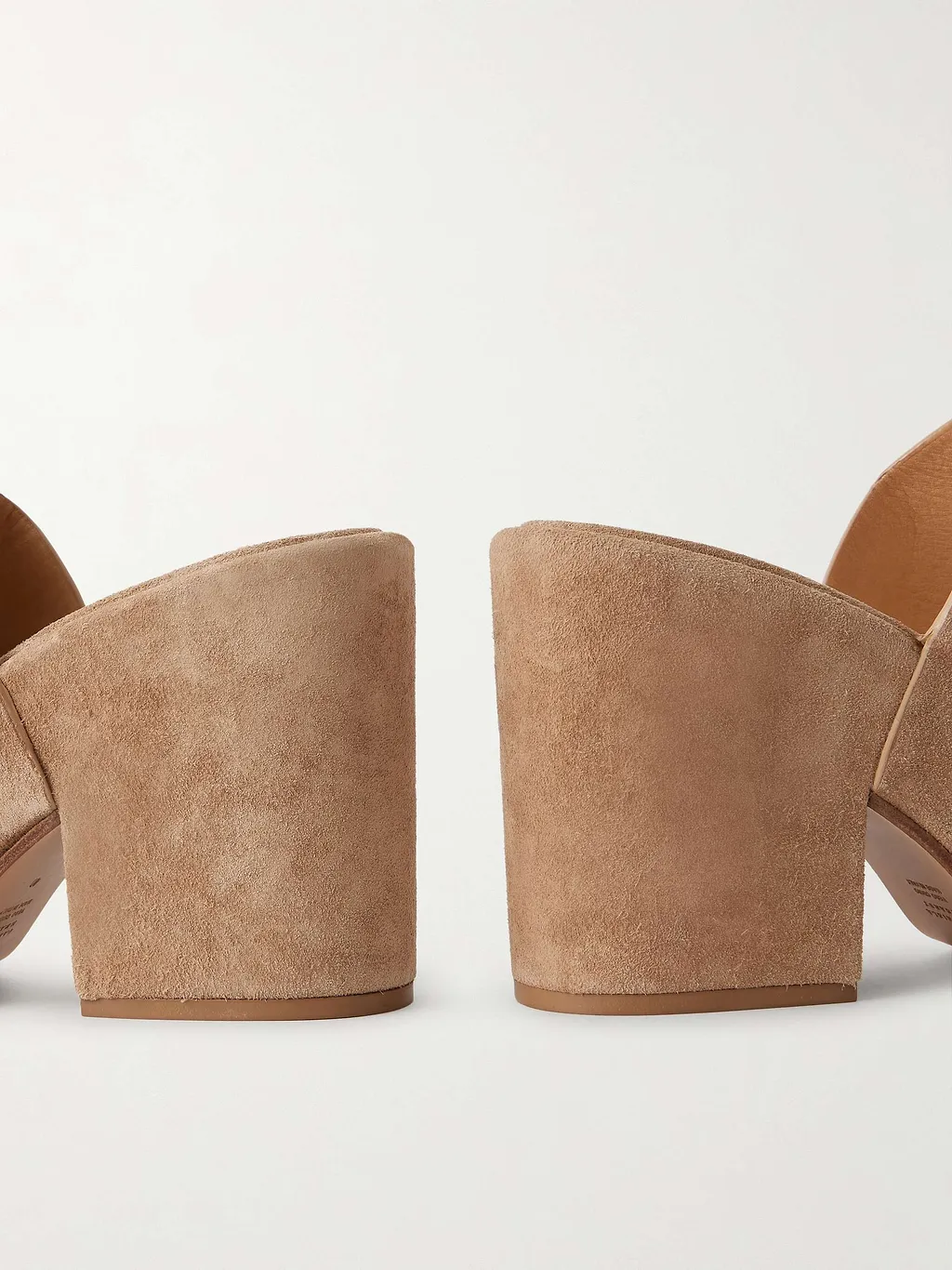 Round-Toe Chunky Heel Sandals