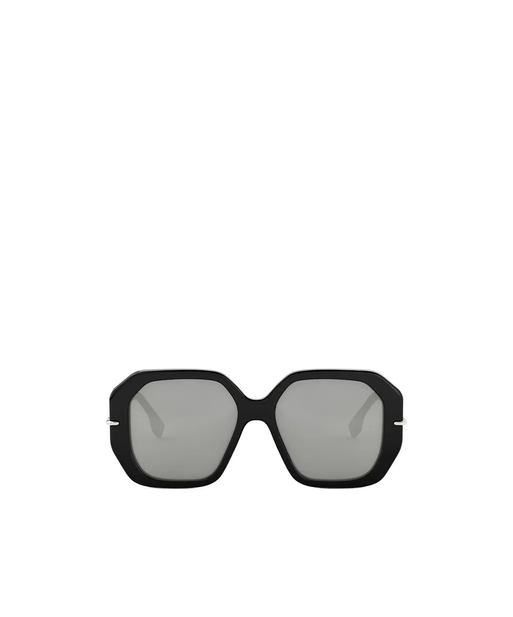 Fendi Eyewear Selleria Geometric Frame Sunglasses