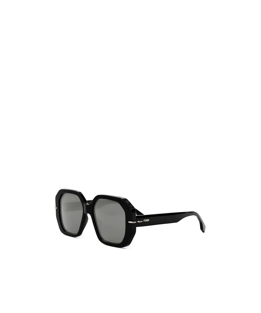 Fendi Eyewear Selleria Geometric Frame Sunglasses