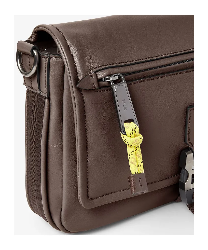 Fendi Fendi Flux Logo Plaque Messenger Bag