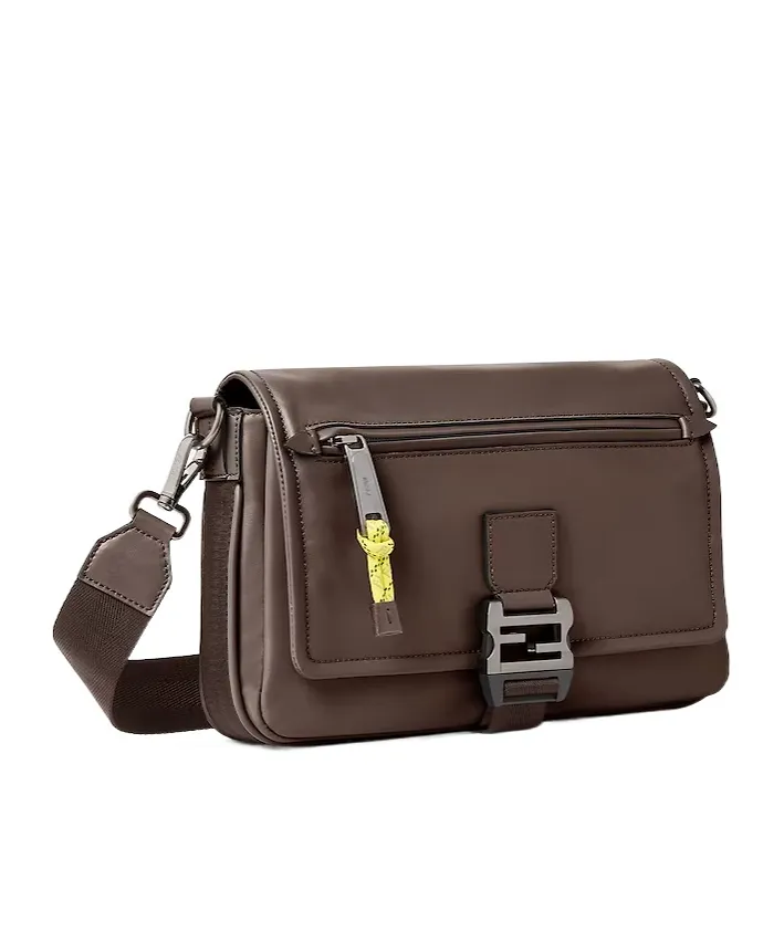 Fendi Fendi Flux Logo Plaque Messenger Bag