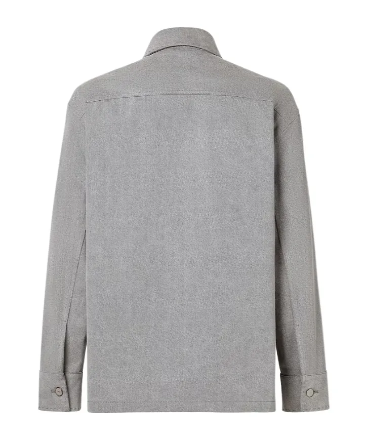 Fendi Ff Embroidered Long-Sleeve Jacket