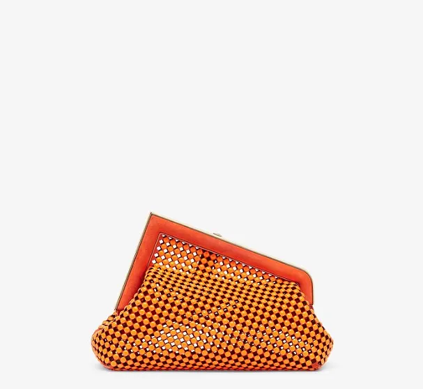 Fendi First Cut-Out Small Clutch Bag
