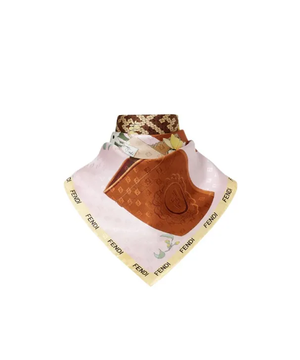 Fendi Gardening Printed Scarf