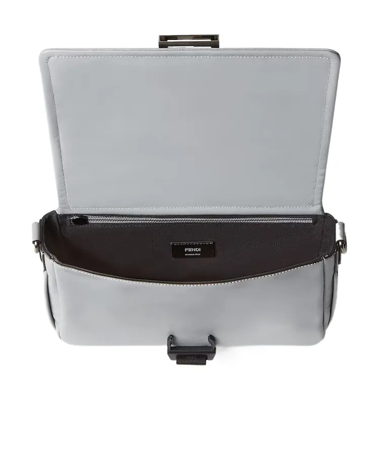 Fendi Flux Logo Plaque Messenger Bag