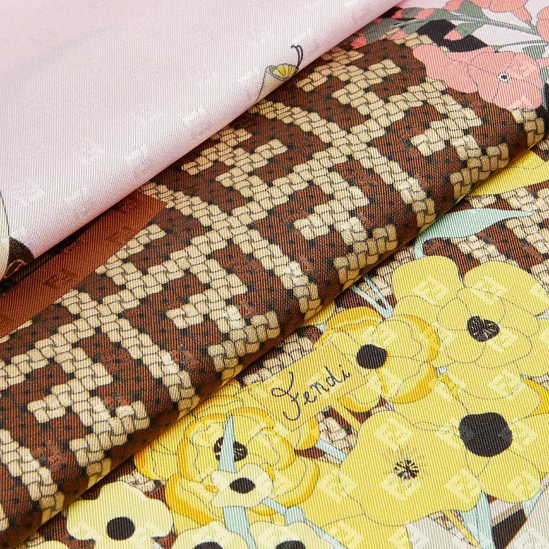 Fendi Gardening Printed Scarf
