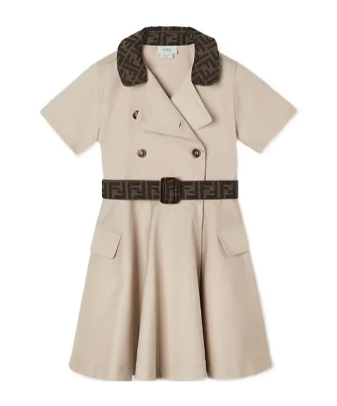 Fendi Kids Logo Dress