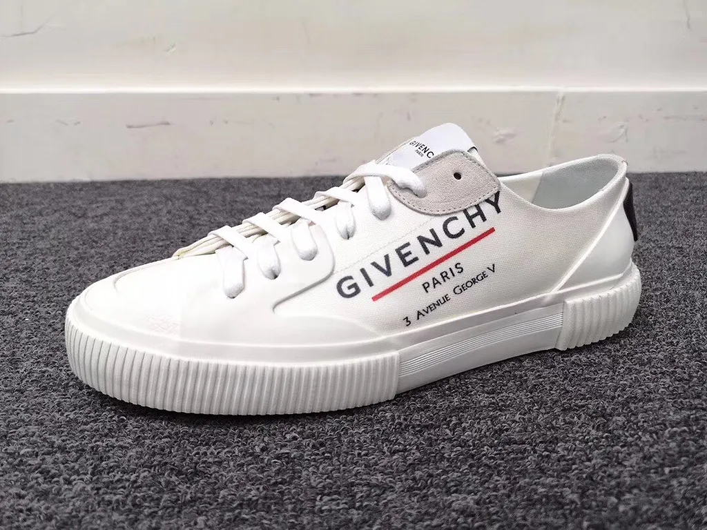 Address Logo-Print Low-Top Sneakers
